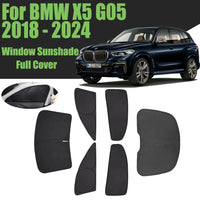 Pare-Soleil Vitres et Pare-Brise BMW X5 G05 2018-2024 Sur Mesure Couverture Complète
