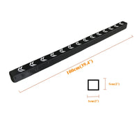 Organiseur de Coffre Voiture Barre de Calage Flexible 1 m Velcro