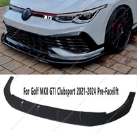 Lame Avant Volkswagen Golf 8 GTI Clubsport et Golf 8 R 2020-2024