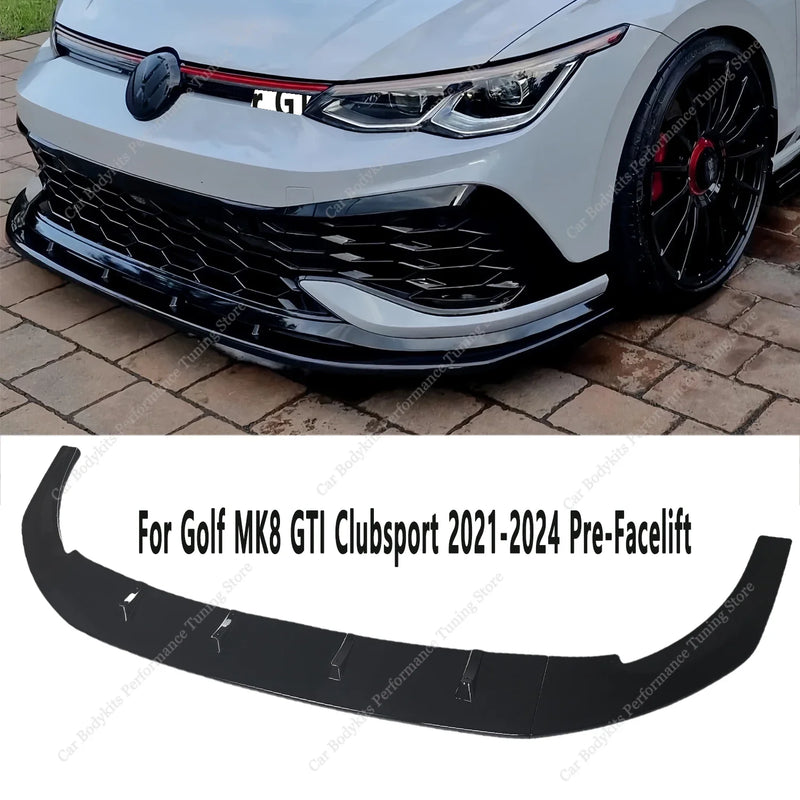 Lame Avant Volkswagen Golf 8 GTI Clubsport et Golf 8 R 2020-2024