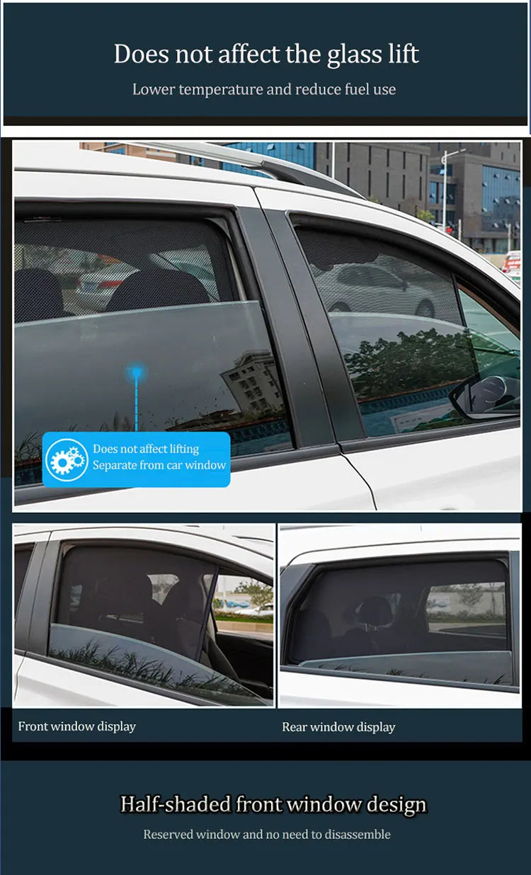 Pare-Soleil Mercedes Classe C W205 S205 Break 2016-2021 Vitres Latérales Lunette Pare-Brise