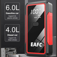 Booster de Batterie Voiture EAFC 600A 2000A Démarreur Portable 12V