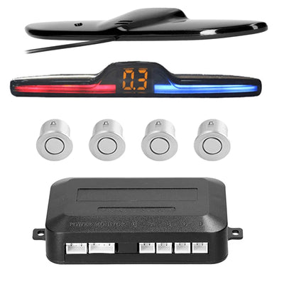 Radar de Recul YASOKRO 4 Capteurs LED Couleur