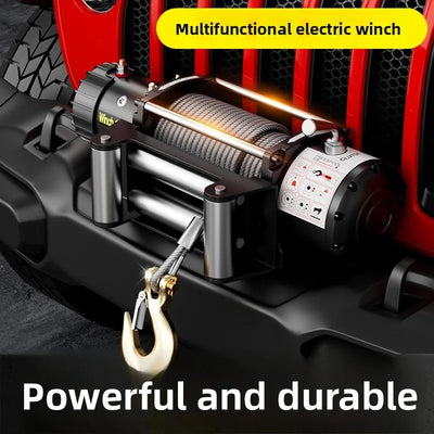 Treuil Électrique 2000 3000 lbs Sans Fil 12V 24V