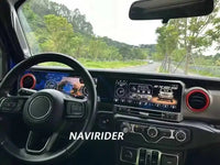 Autoradio Double Écran 24,6 Pouces Jeep Wrangler JL 2018-2022 Android CarPlay Sans Fil GPS 4G