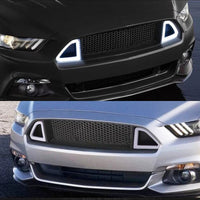 Feux de Jour DRL Ford Mustang 2015-2017 LED Séquentiels Verre Fumé