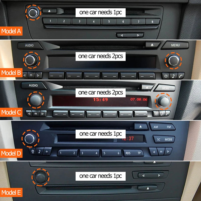 Bouton de Commande Multimédia iDrive BMW E90 X1 Z4 — vue arrière