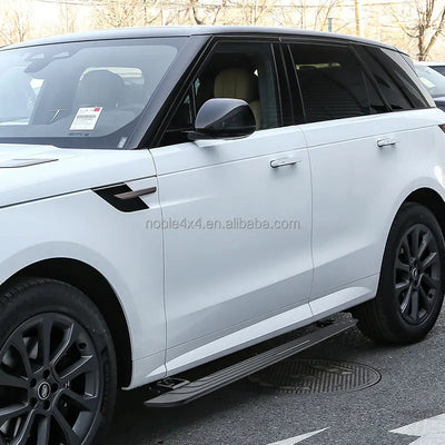 Marchepieds Électriques Range Rover Sport Velar Noir Argent