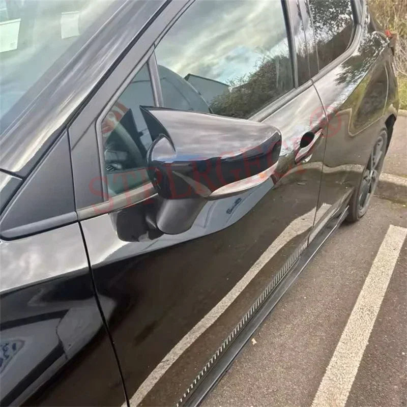 Coques de Rétroviseurs Renault Captur 1 2013-2016 Noir Brillant