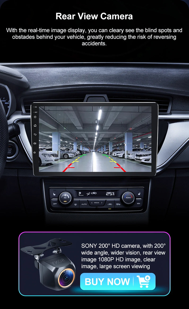 Autoradio Android Dodge Charger 2011-2014 Écran QLED 9 pouces CarPlay GPS Navigation