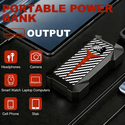 Booster de Batterie 12V Essence et Diesel Voiture