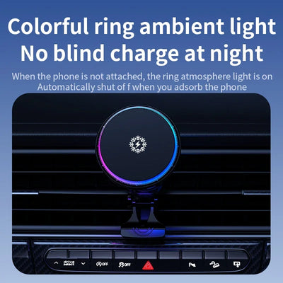 Support Téléphone Chargeur Sans Fil Refroidissement Glacé Qi2