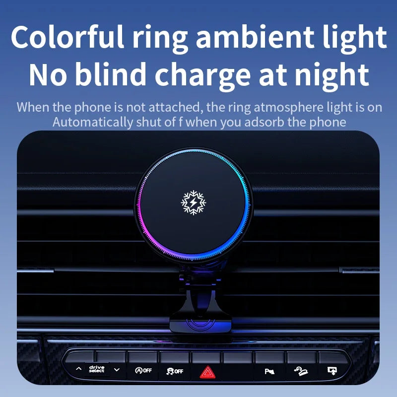 Support Téléphone Chargeur Sans Fil Refroidissement Glacé Qi2