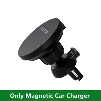 Support Téléphone Magnétique VIKEFON Chargeur Induction 15W