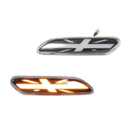 Clignotants Latéraux LED Dynamiques Mini Cooper R60 Countryman R61 Paceman 2011-2016 Union Jack Ambre