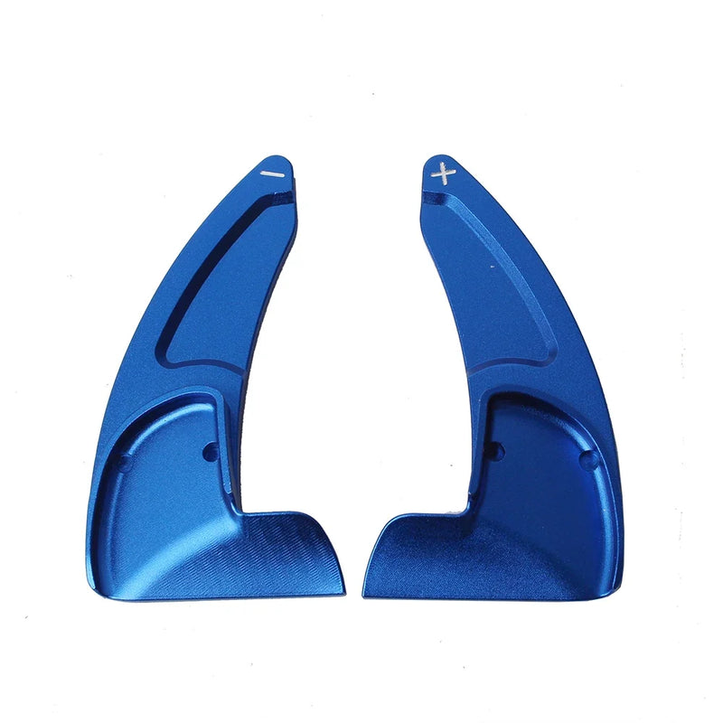 Palettes au volant aluminium Dodge Jeep bleu