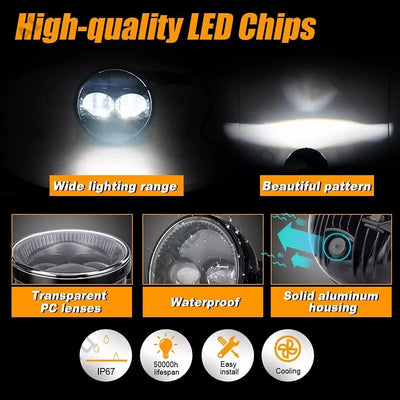 LED Antibrouillard Ford F150 F-150 2004-2014 Paire