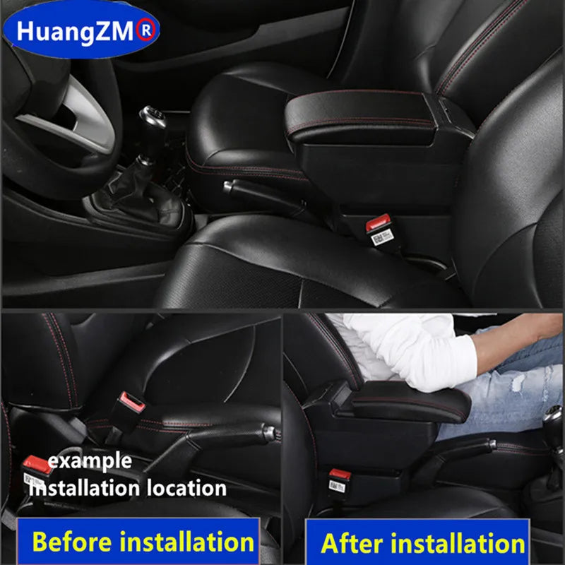 Accoudoir Central Citroën C3 C4 Coulissant 4 ou 9 USB Double Rangement