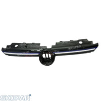 Calandre centrale supérieure VW Golf 8 MK8 GTI, R et R-Line 2020-2024 – Grille avec feux de position LED DRL