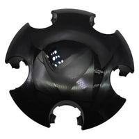 Cache-Moyeux Dacia Duster 2010-2017, Lot de 4, Jantes 16 Pouces, ABS Noir, 129 mm