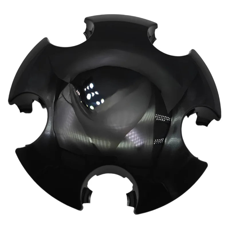Cache-Moyeux Dacia Duster 2010-2017, Lot de 4, Jantes 16 Pouces, ABS Noir, 129 mm