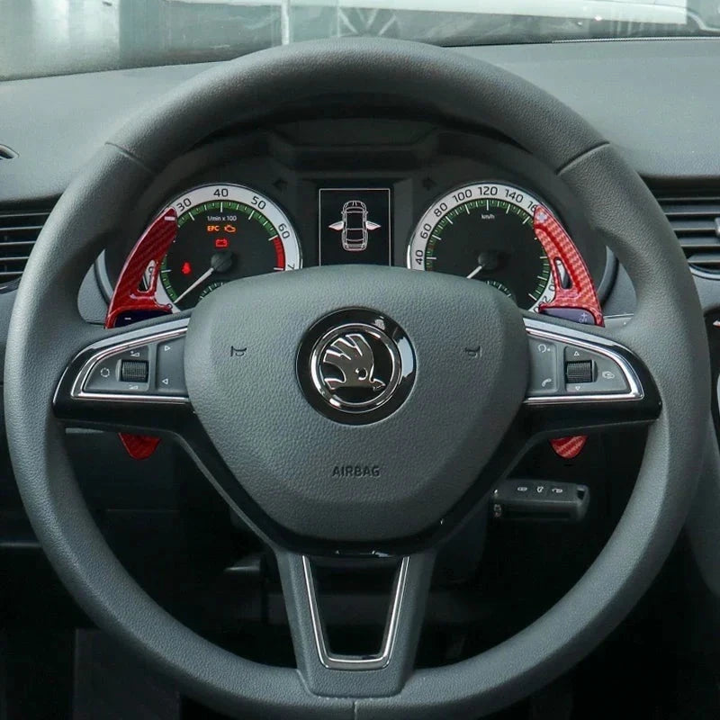 Palettes au Volant Skoda Octavia 3 5E Superb B8 Kodiaq Karoq