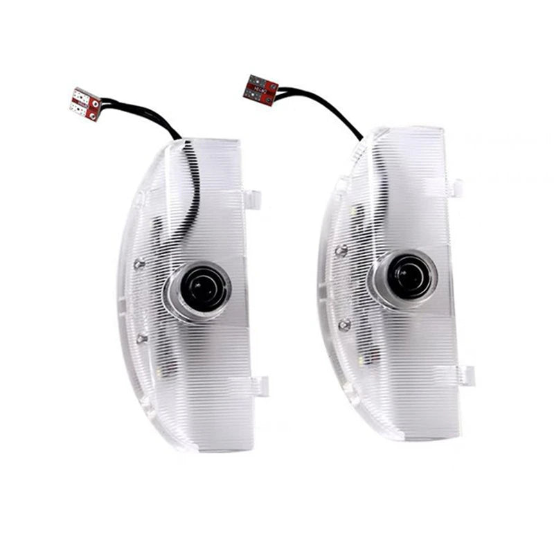 Projecteur de Porte LED Mitsubishi Pajero V80 V87 V93 V97 2007-2018 Lumière de Bienvenue 2 Pièces