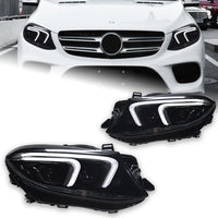 Phares LED Mercedes GLE W166 2015-2019 Paire Avant Signature Lumineuse