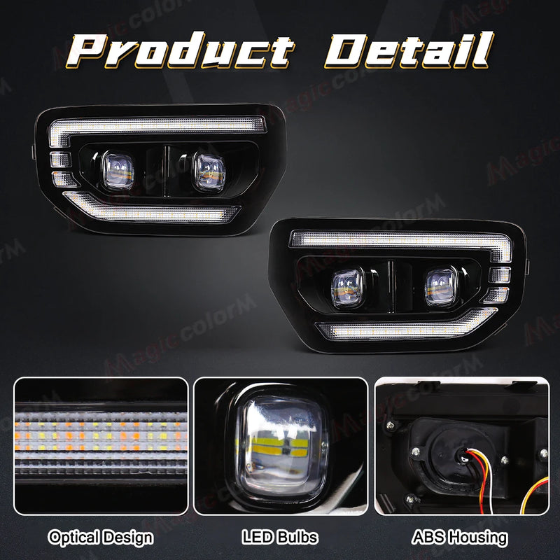 Feux Antibrouillard LED Ford Ranger T9 Tremor (2023-2024) DRL
