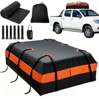 Sac de Toit Pliable 600 L Étanche avec Serrure à Combinaison et Fond Antidérapant pour Voiture et SUV