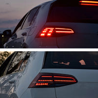Feux Arrière LED VLAND Volkswagen Golf 7 MK7 2013-2021 — exemple de montage