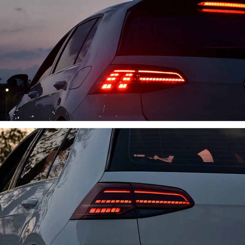 Feux Arrière LED VLAND Volkswagen Golf 7 MK7 2013-2021 — exemple de montage