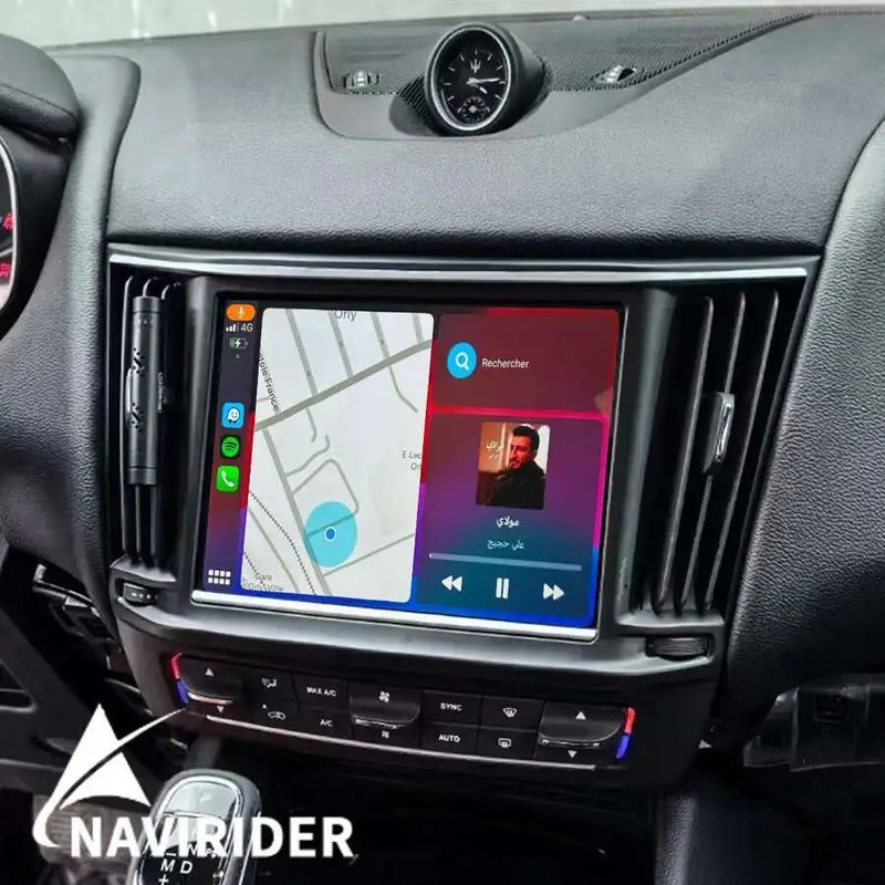 Autoradio Android 14 Maserati Levante 2017-2024 Écran 10,26 pouces CarPlay GPS Bluetooth