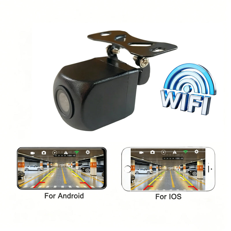 Caméra de Recul Sans Fil WiFi BOSSCAR 720P pour Smartphone
