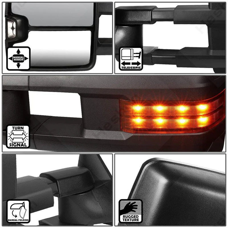 Rétroviseurs Remorquage GMC Chevrolet C1500 K1500