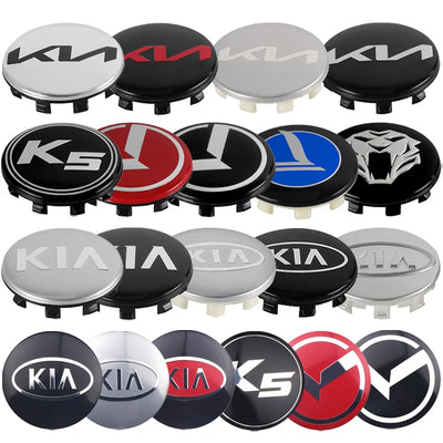 Cache-Moyeux Kia Sportage Rio Ceed 56mm 65mm