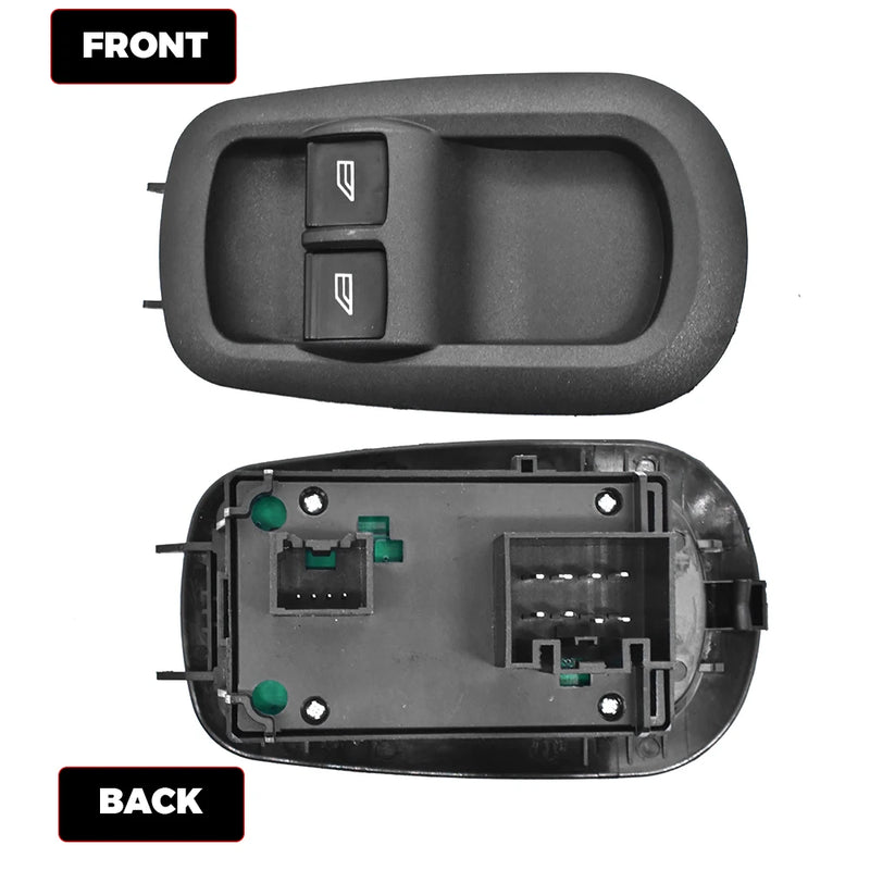 Bouton Lève-Vitre Ford Transit MK8 2014-2023 — détail de finition