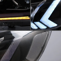 Phares LED Toyota Hilux Revo Rocco AN120 2015-2020 Clignotants Séquentiels Feux de Jour
