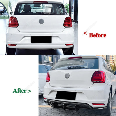 Diffuseur de Pare-Chocs Arrière VW Polo 6R 2009-2014