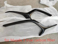 Baguettes de Phares Avant Mazda 3 Axela Mazda 6 Atenza CX-5 CX-4 Noir Brillant ou Aspect Carbone
