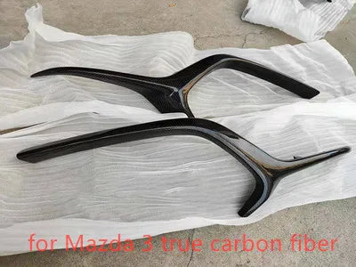 Baguettes de Phares Avant Mazda 3 Axela Mazda 6 Atenza CX-5 CX-4 Noir Brillant ou Aspect Carbone