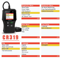 OBD2-Codeleser Launch Creader CR319 Motorkontrollleuchte