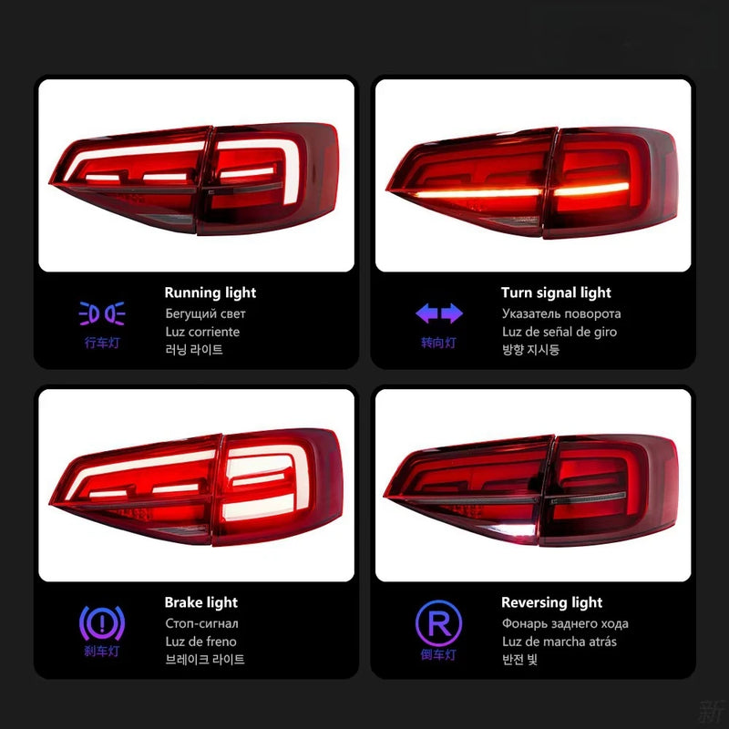 Feux Arrière LED Volkswagen Jetta Mk6 2015-2018