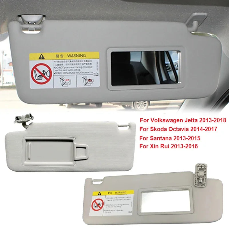 Pare-Soleil Intérieur avec Miroir Skoda Octavia VW Jetta 2013-2018