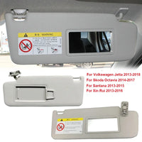 Pare-Soleil Intérieur avec Miroir Skoda Octavia VW Jetta 2013-2018
