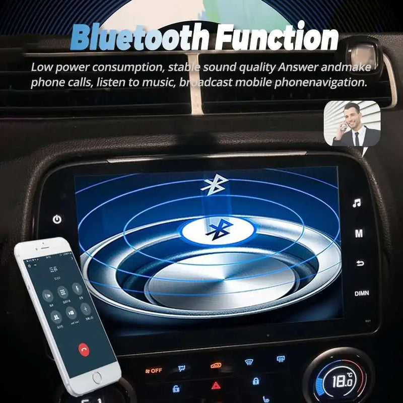 Autoradio Android Chevrolet Camaro 2010-2015 Écran 8 pouces CarPlay Sans Fil GPS 4G