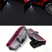 Projecteur Porte Porsche Macan, Cayenne, Panamera, 911, Boxster, Cayman, Style A ou B, Lot de 2