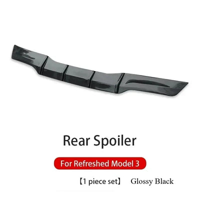 Diffuseur Lèvre Pare-Chocs Arrière Tesla Model 3 Highland Model Y 2024