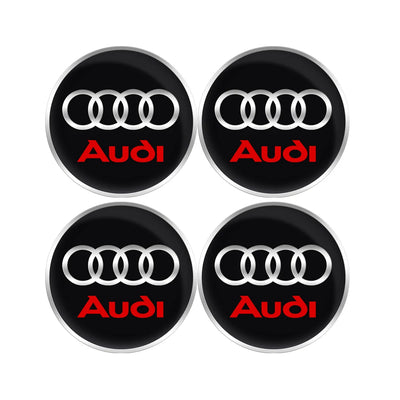 Cache-Moyeux Audi A3 A4 Q5 S line RS 60mm