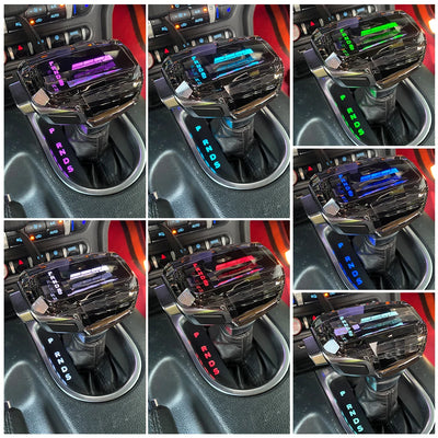 Pommeau Vitesse Cristal LED Ford Mustang 2015-2024